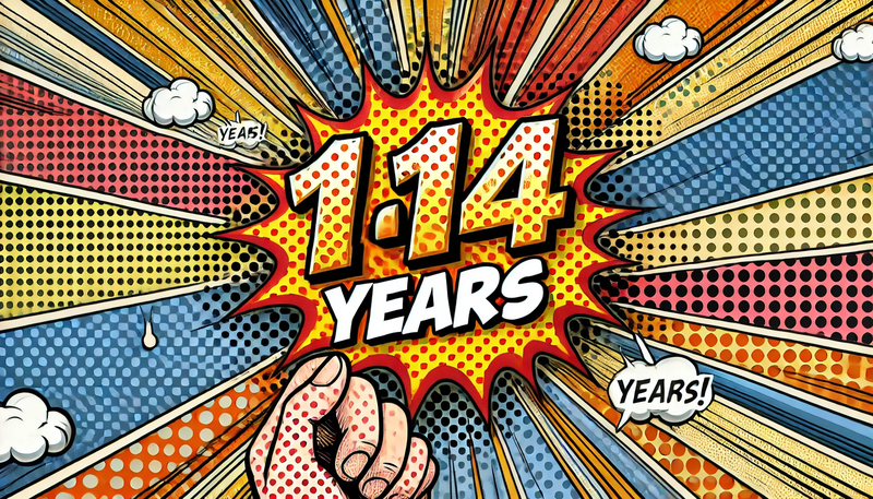 How Long is 10000 Hours in Years?