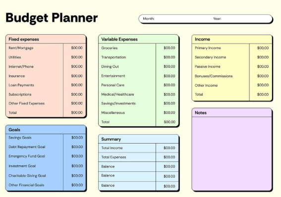 Budget Planners: How to Take Control of Your Money, Reduce Stress, and Build Real Financial Freedom